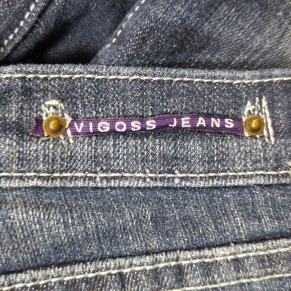 Vigoss London BootCut Jeans Juniors 5 Stretch A117 - Picture 8 of 8